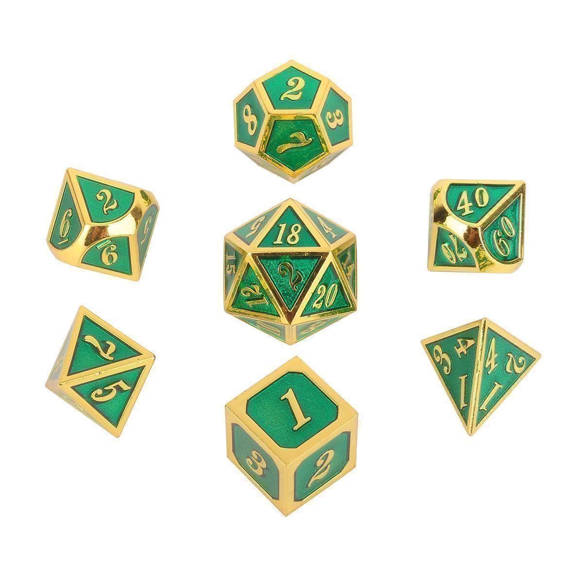 Spielzeuge: DND Würfel Gaming Set Metall Polyedrisch – Neu (gemäss Beschreibung) aus Thun von  3