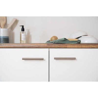 Cucine complete: 707 - Küchenzeile Küchenblock Küche 280cm Eiche/Sägerau/Grau – Nuovo e nell'imballaggio originale da Wallenwil venduto da toesstalvertrieb 6