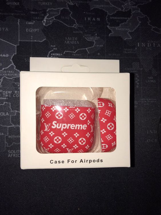 SUPREME/LV Apple Airpod Case