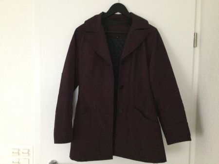Schöne Jacke von  Marc Aurel Burgund rot Gr. S