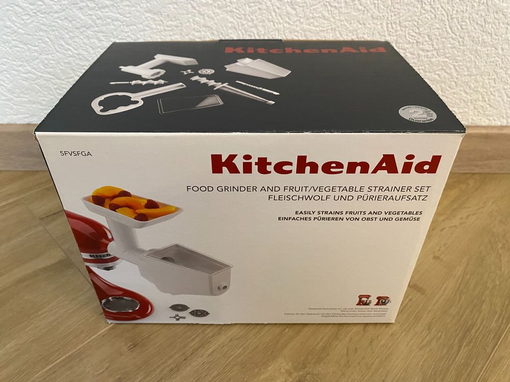 Kitchenaid Food Grinder Strainer Set Hachoir Et Passoire Kaufen Auf Ricardo