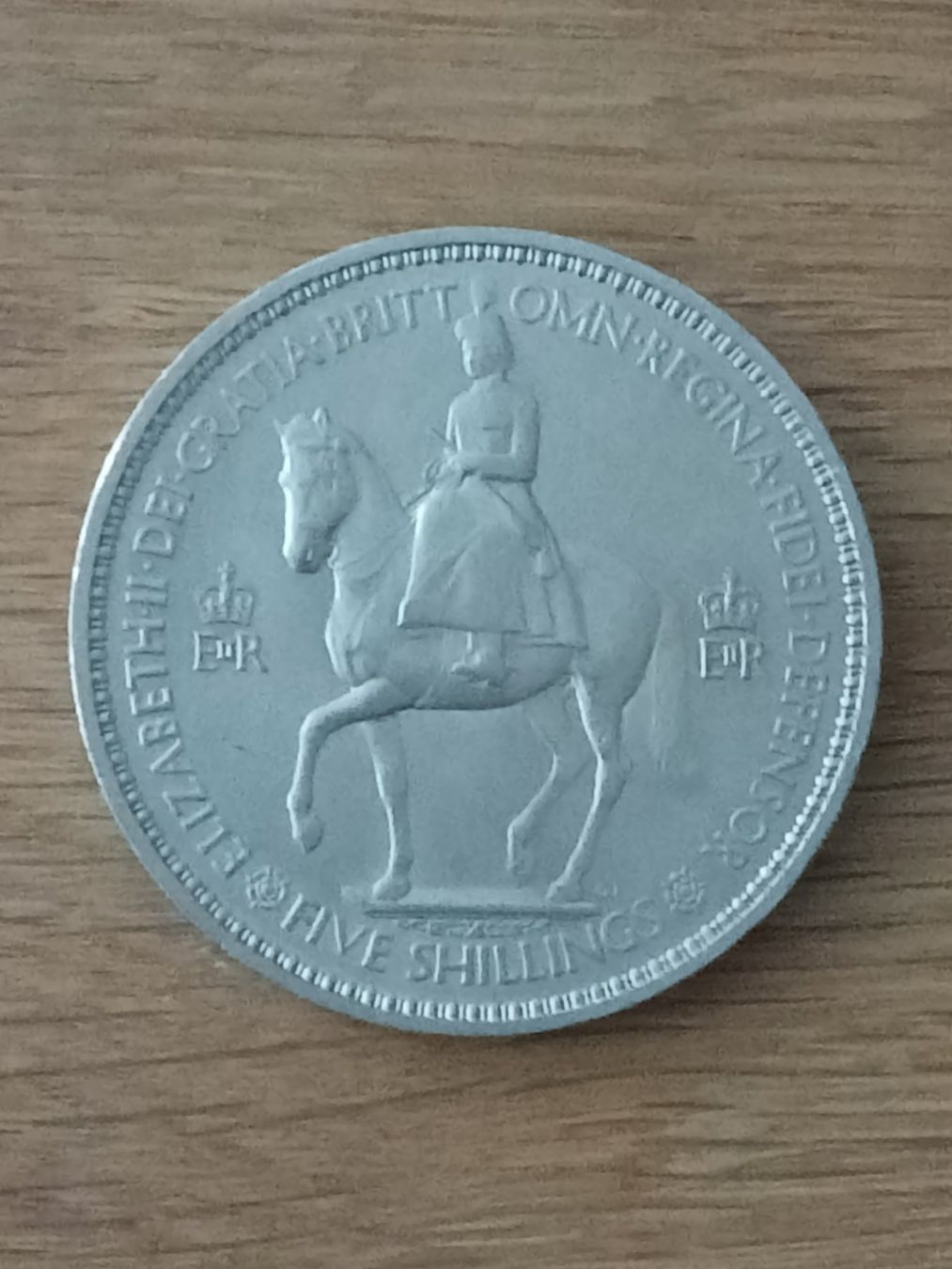 Tutti le monete: 5 Shillings 1953 – Usato da Alpnach Dorf venduto da ake-7x7v
