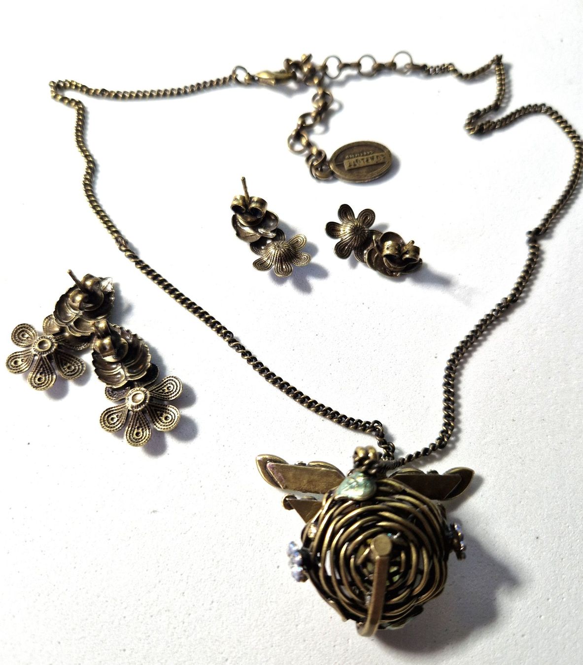 Altri gioielli: Konplott Set Nest Libelle Kristall Vintage – Usato da Luzern venduto da SosoNana 3