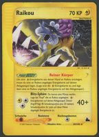 Raikou Rare 28/144 Skyridge DE ab 1.-