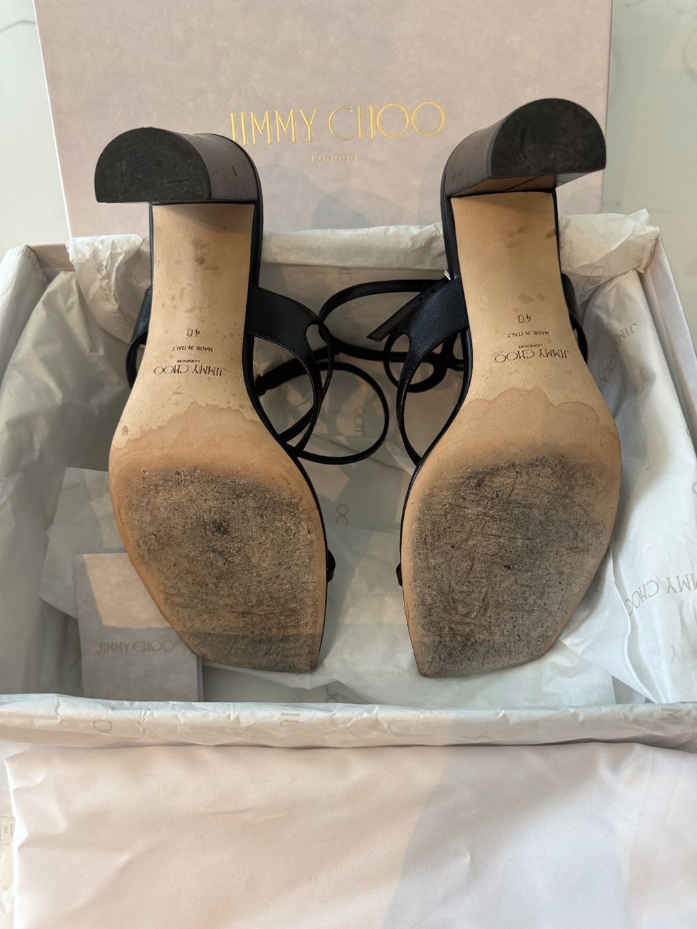 Jimmy Choo Damenschuhe: Jimmy Choo Azie 85 black Gr. 40 – Gebraucht aus Rümlang von selina_koenig 2