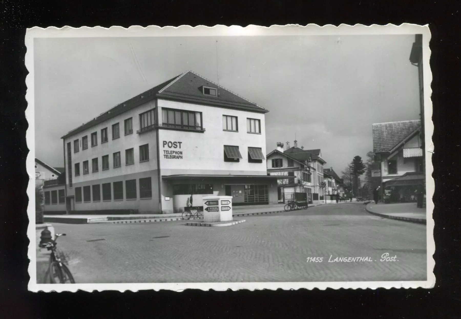 Ansichtskarten: Langenthal, Post – Gebraucht aus Aarau von Elmaar41