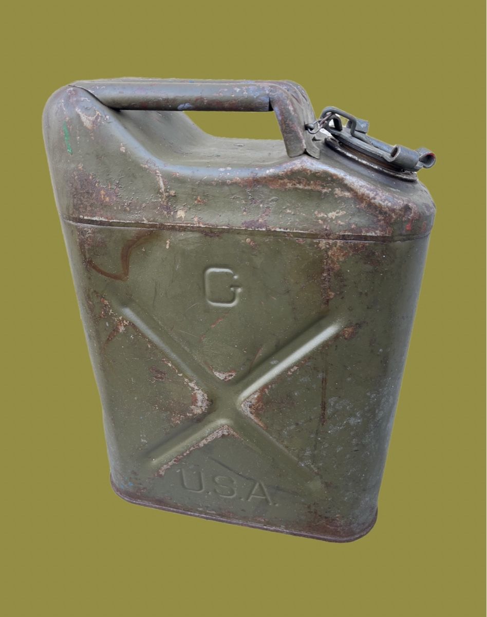 Pannenhilfe: Jerrycan US 1944 Kanister WW2 – Gebraucht aus Bellevue von  1
