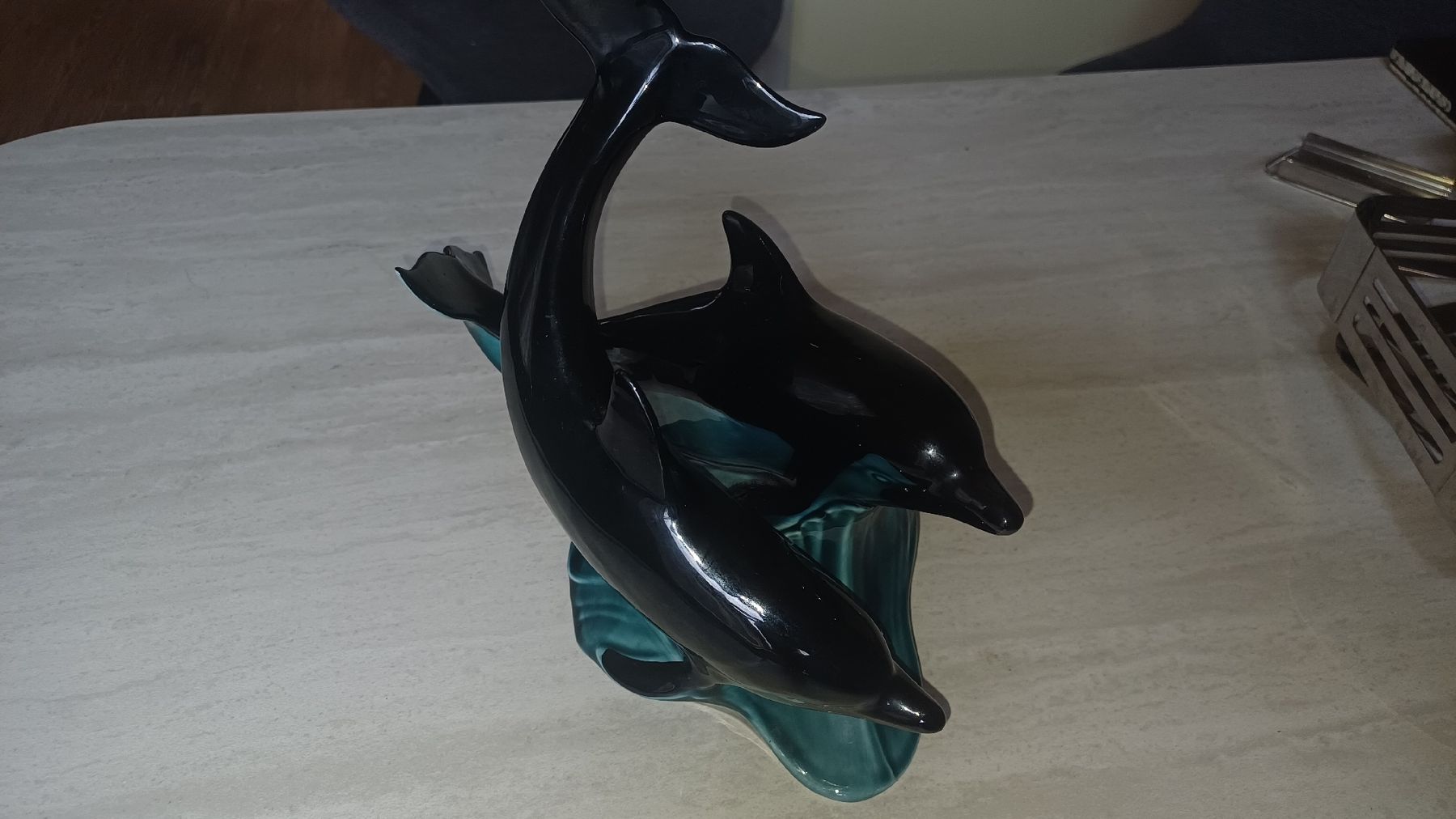 Statuette: Schöne Delfin Figur  – Usato da Flawil venduto da Naphtali