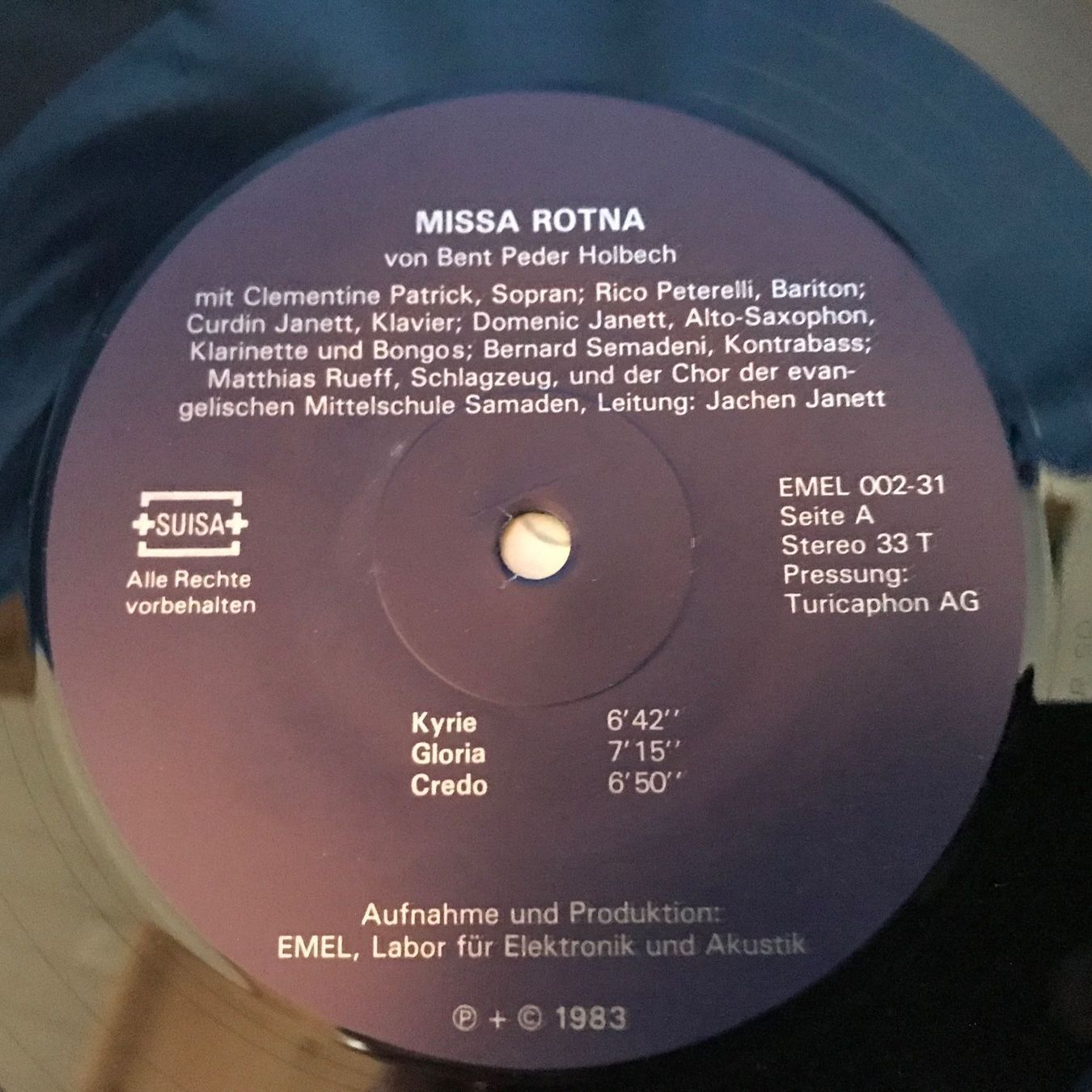 Dischi in vinile: Missa Rotna - Beat Messe – Usato da Aesch BL venduto da BlueMusicRecords 2