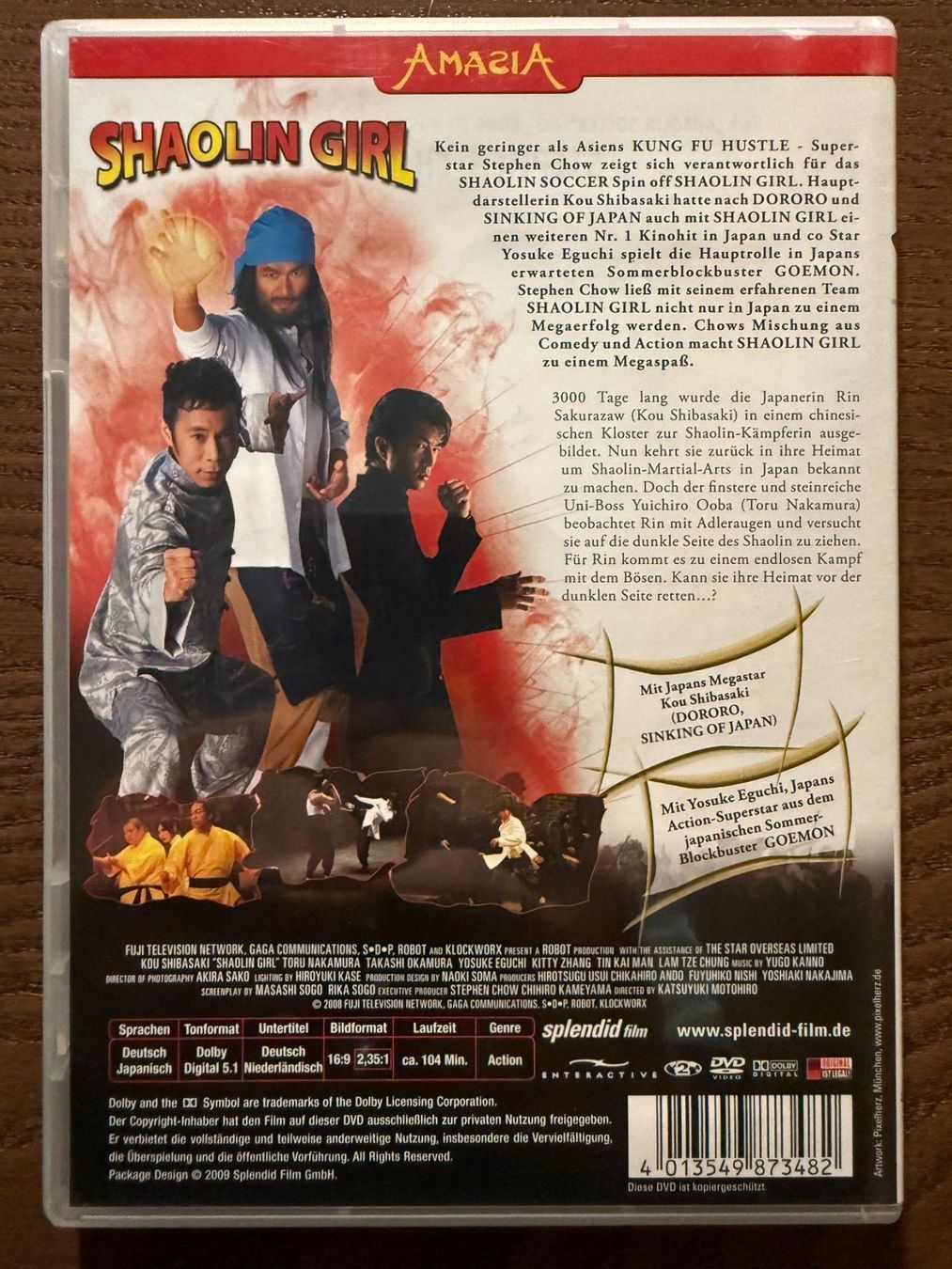 Tutti i DVDs: Shaolin Girl – Usato da Zürich venduto da FilmFreunde 1