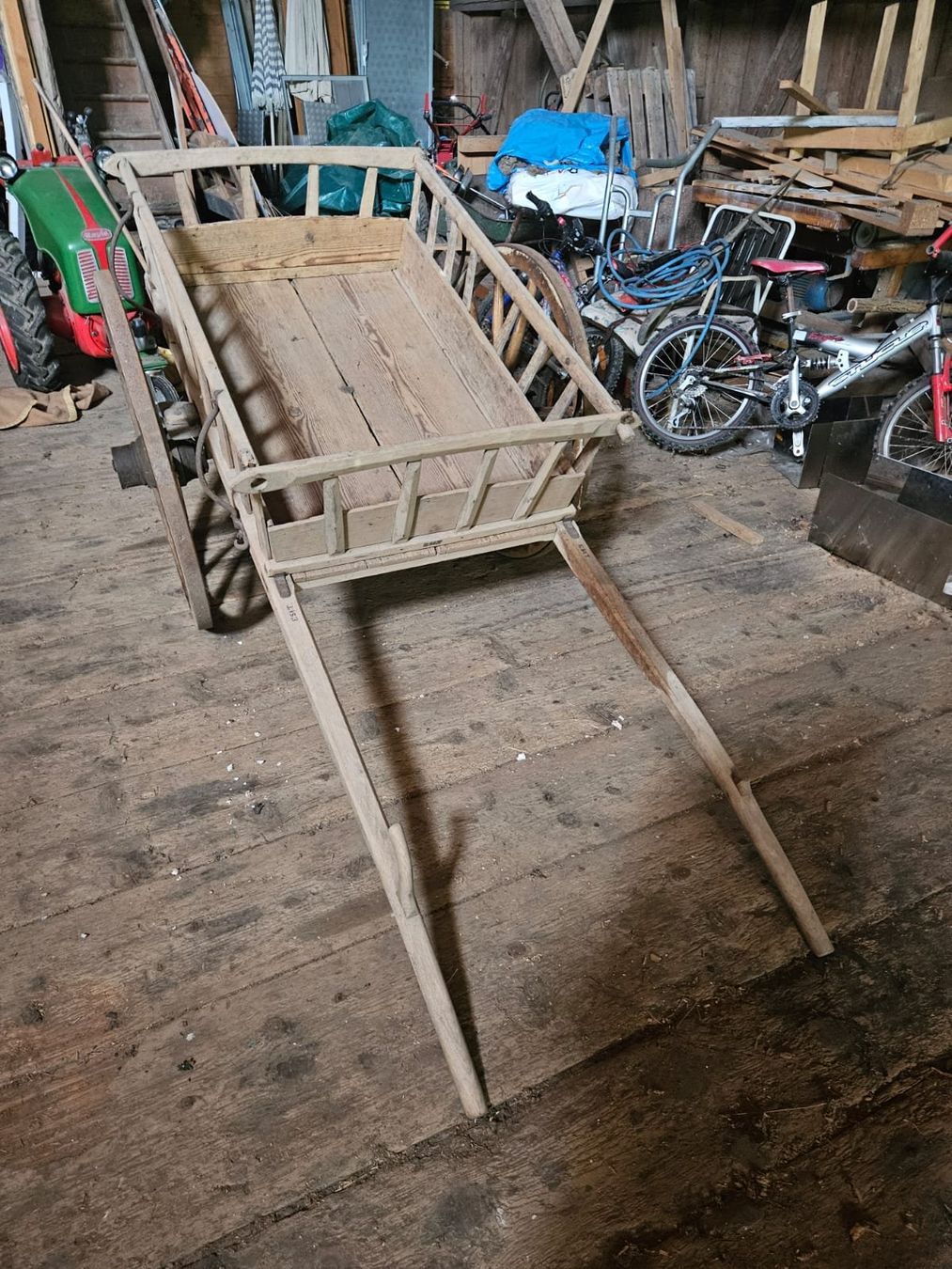 Schubkarren: Holzleiterwagen – Gebraucht aus Orpund von rodolfo58 3