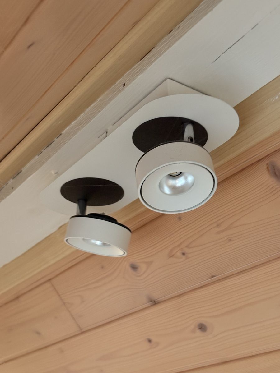 Lampade: Weisse Doppel-Spotleuchte – Nuovo (secondo la descrizione) da Trimbach venduto da nto_x6dm 1