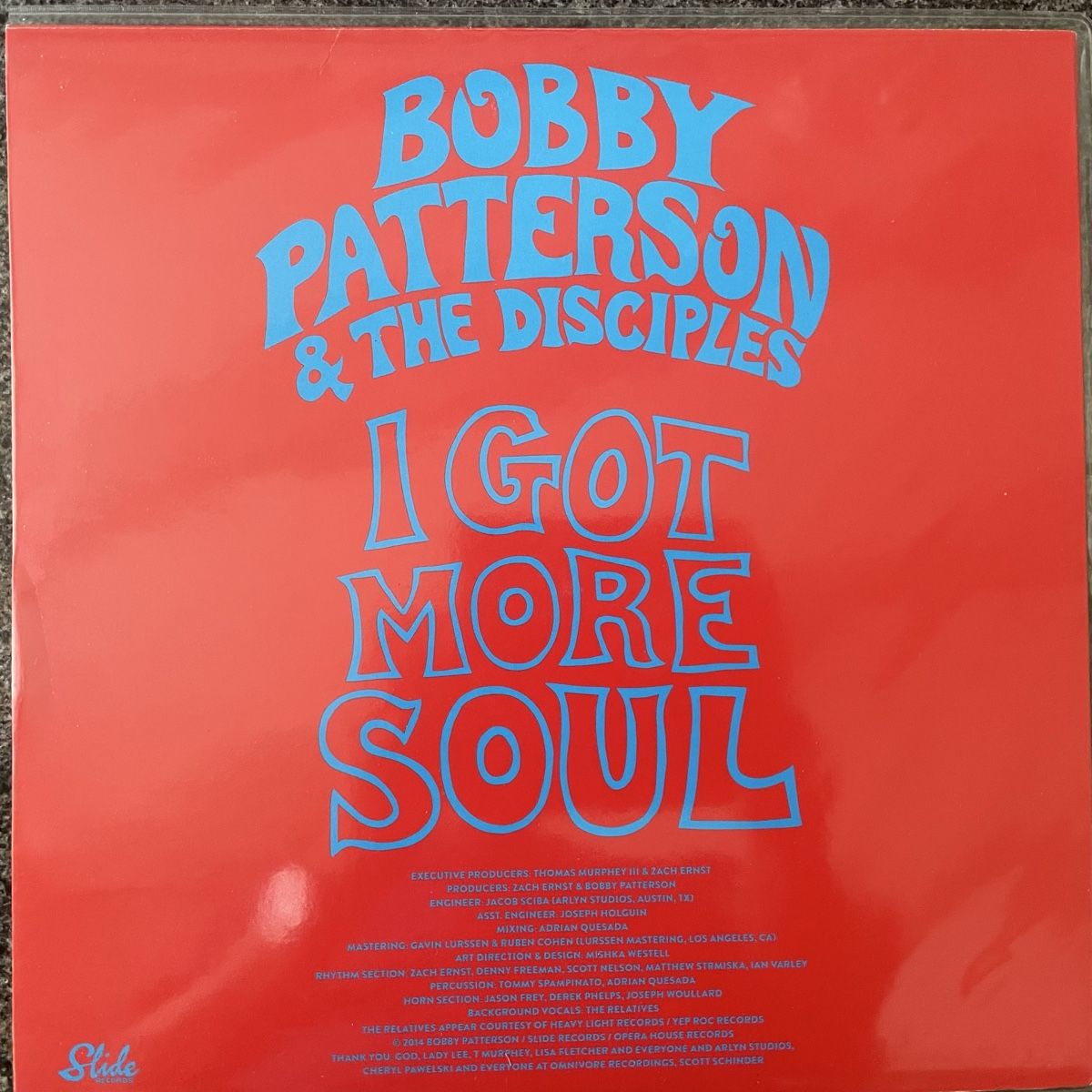 Schallplatten: Bobby Patterson - I got More Soul - Vinyl LP – Gebraucht aus Olten von Bluespapst 1