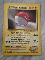 Lt. Surge's Voltorb 84/132 Pokemon Gym Heroes VINTAGE 2000