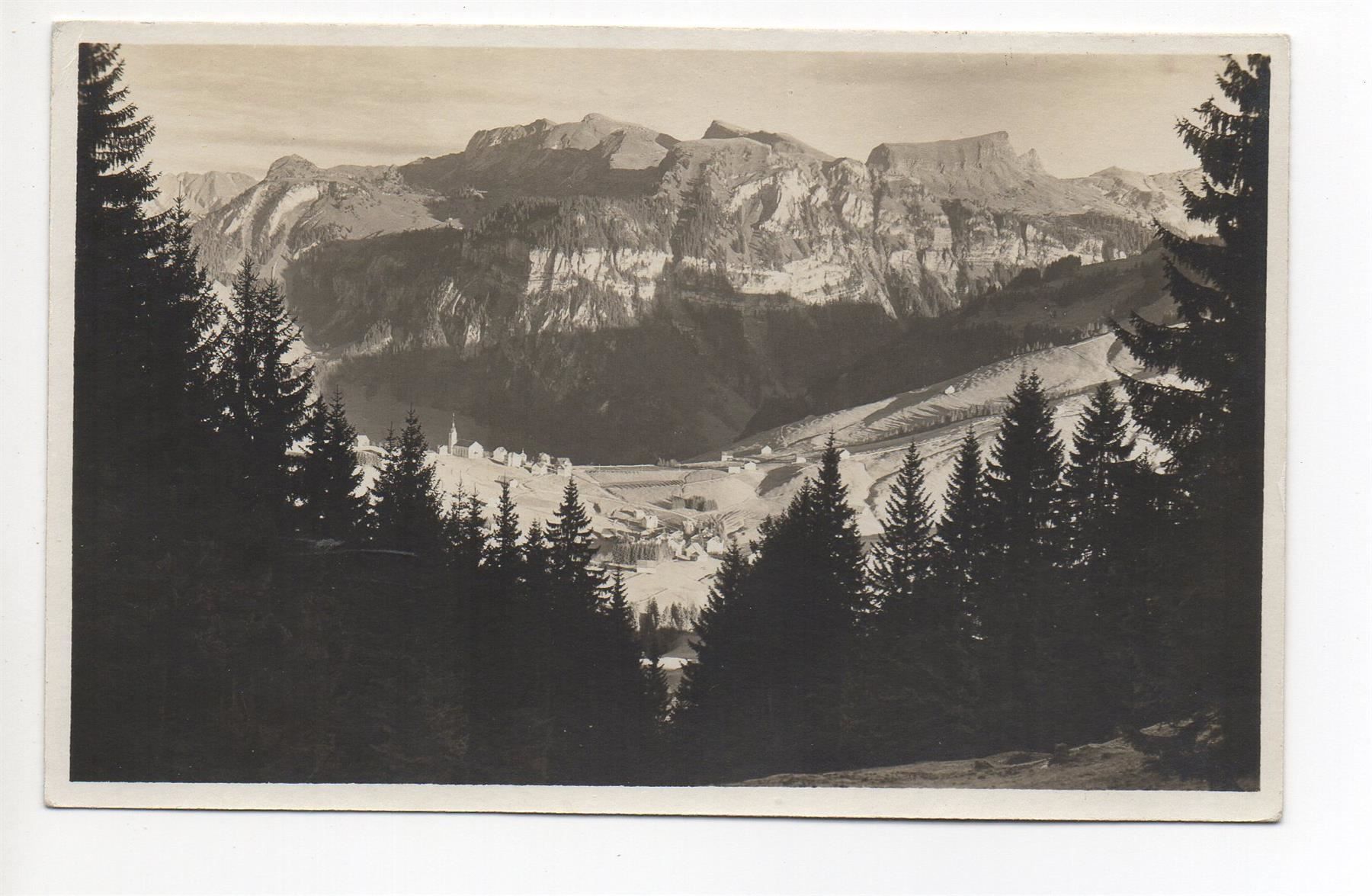 Ansichtskarten: Blick auf OBERIBERG – Neu (gemäss Beschreibung) aus Jona von philajona