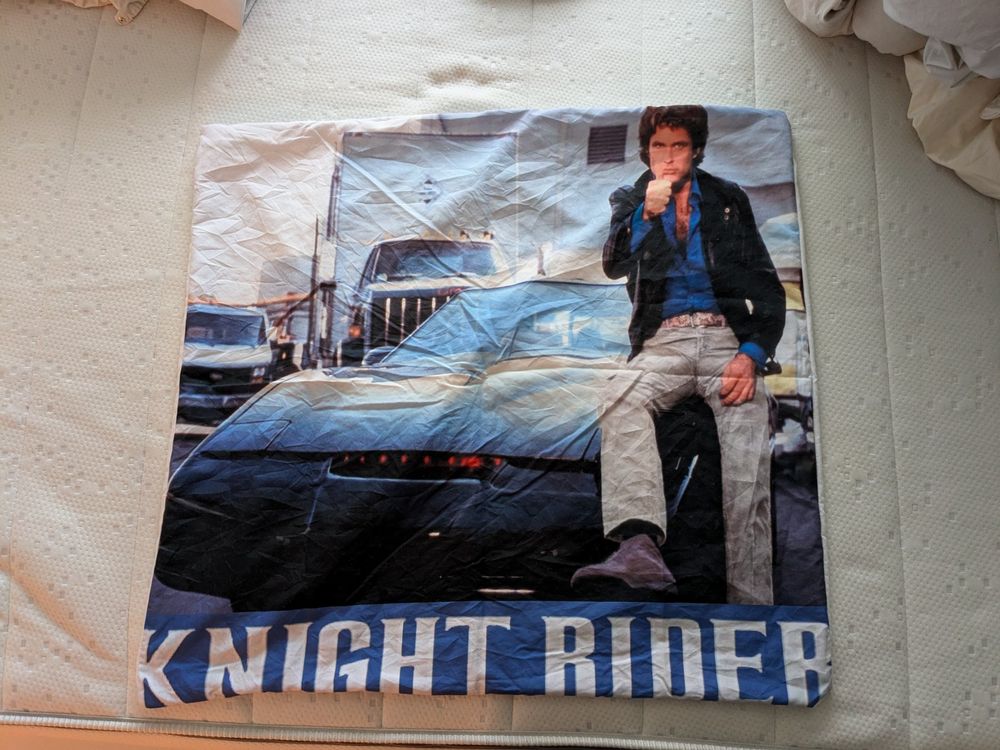 Knight Rider Bettwäsche-Set David Hasselhoff KITT (Gebraucht) in ...
