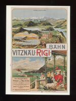 Vitznau -Rigi-Bahn, Künstlerkarte