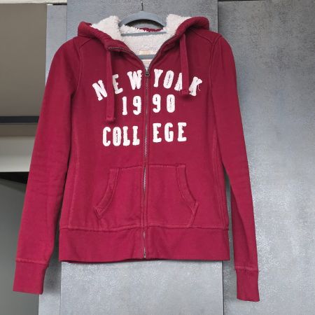 🐸 KAPUZENJACKE MIT TEDDY FUTTER JACKE MIT KAPUZE HOODIE S