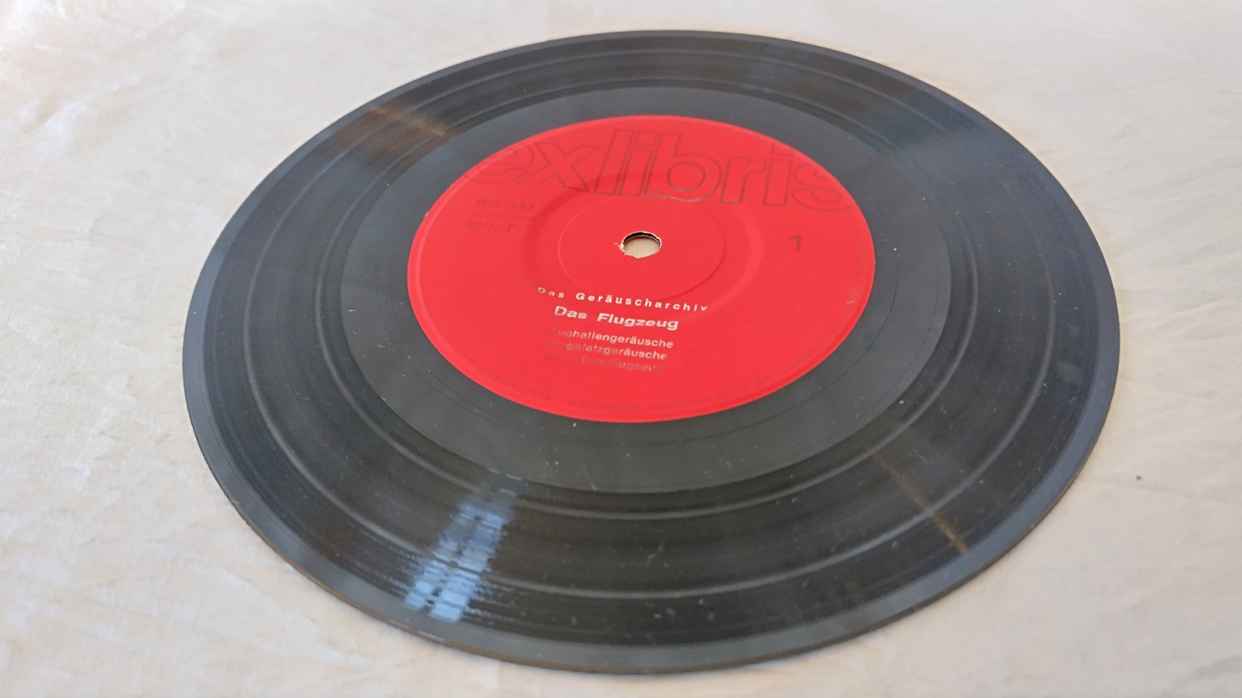 Schallplatten: Heinz Stieger / Das Geräuscharchiv: "Das Flugzeug"  Mini LP – Gebraucht aus Bellach von JingleJerry 3