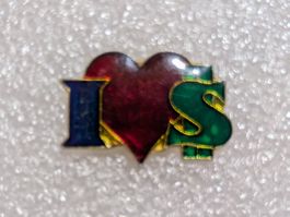 Ansteckpin 258: I Love Cash