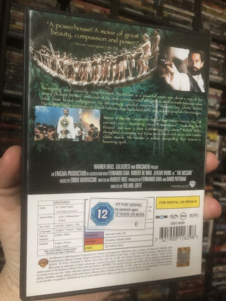 Tutti i DVDs: The Mission - special edition 2 dvds – Usato da Lausanne venduto da fransadpop 1