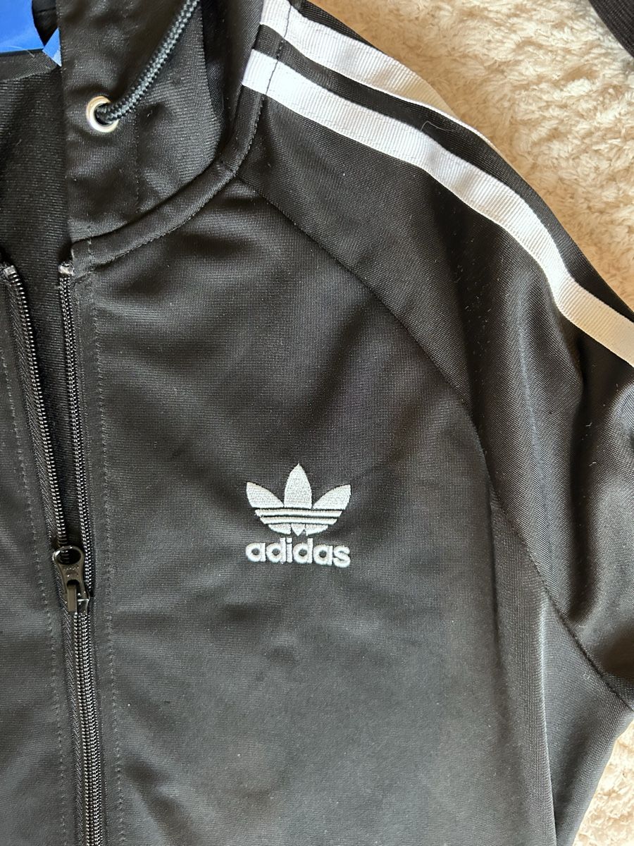 Adidas Jacken: Adidas Jacke, Schwarz, Gr. 38 – Gebraucht aus Brunnen von luc_8fgh 5
