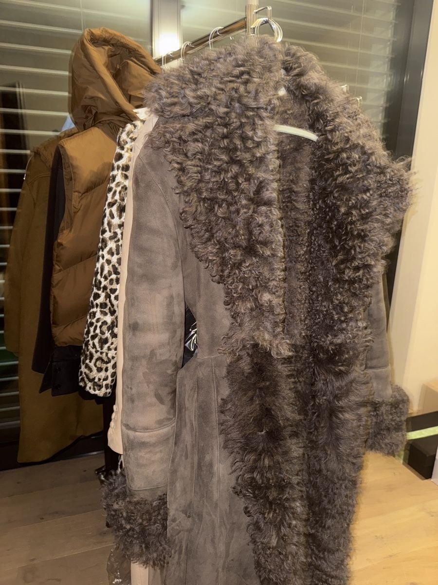 Cappotti: Long Suede Shearling belted Coat – Nuovo (secondo la descrizione) da Genève venduto da val_rp9x 6