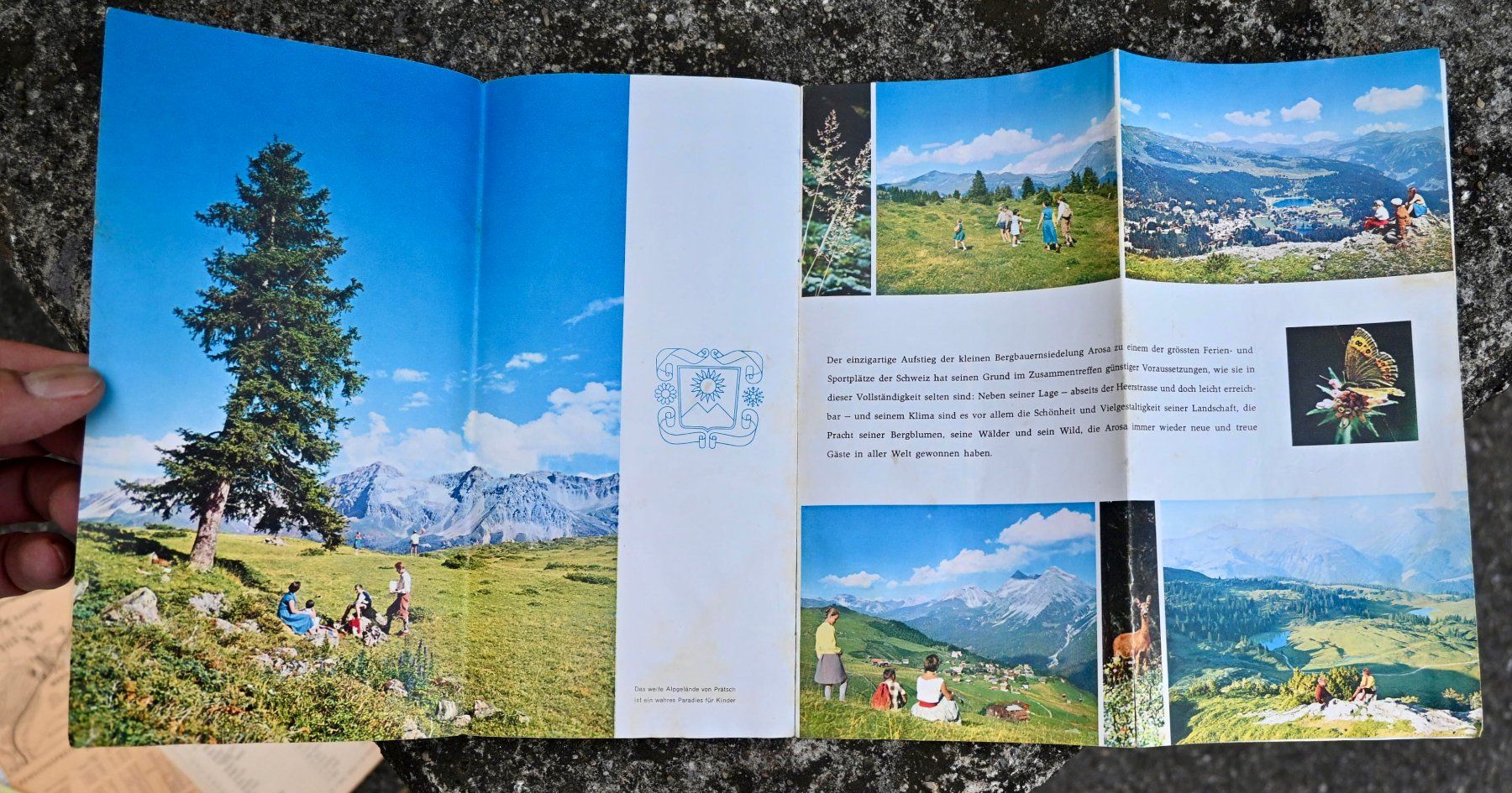 Documents: 1959 Faltprospekt AROSA Sommer – D'occasion à Pfaffhausen par mono_rec 1