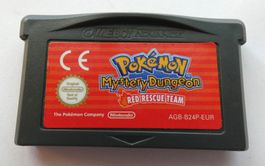 Nintendo GBA - POKEMON Mystery Dungeon Red Rescue Team