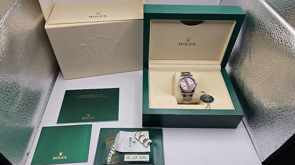 Rolex Orologi: Rolex Oyster Perpetual Rosa – Usato da Wangen b. Olten venduto da Hhh95
