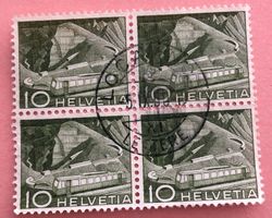 4 er Block Nr.299 mit Vollstempel