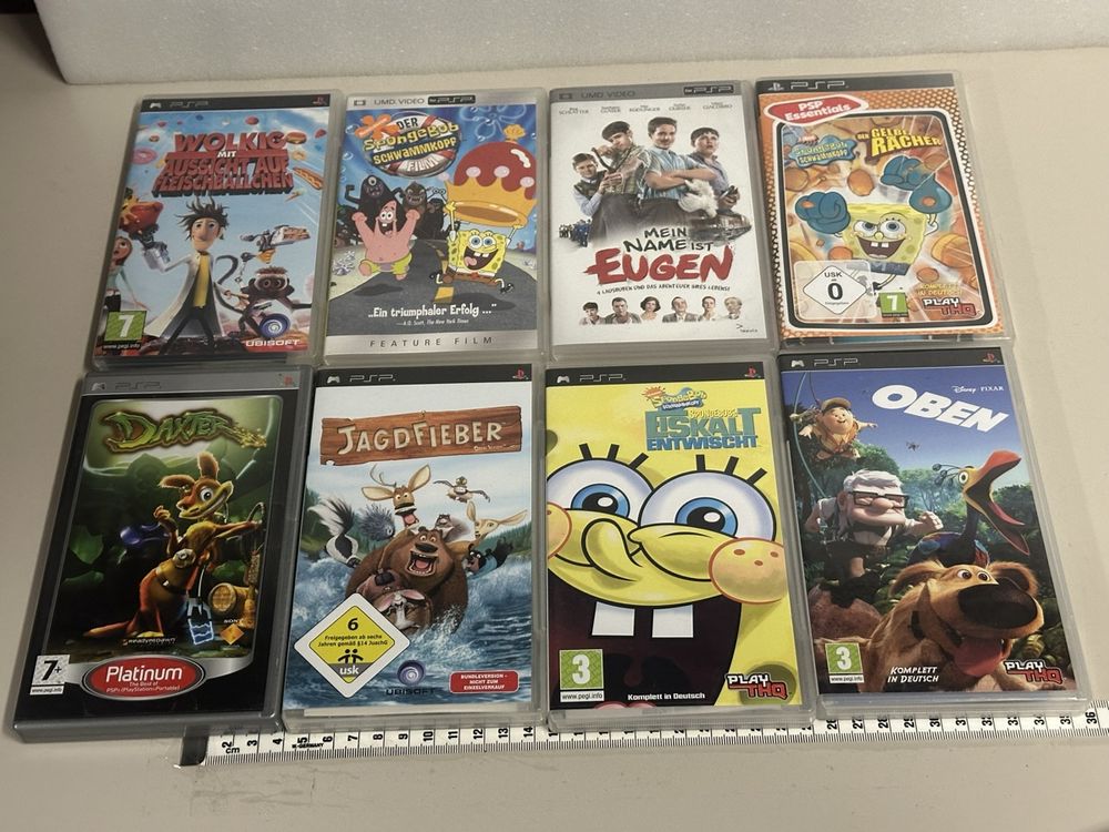 Sony PSP UMD Spiele Set (Gebraucht) in Deitingen für CHF 34.95 – mit ...