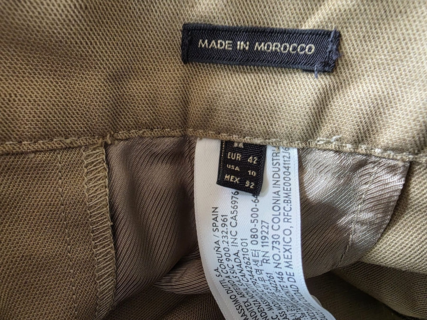 Massimo Dutti Pantaloni: Hose von Massimo Dutti, Gr. 42 – Nuovo (secondo la descrizione) da Seeberg venduto da cinderella003 1