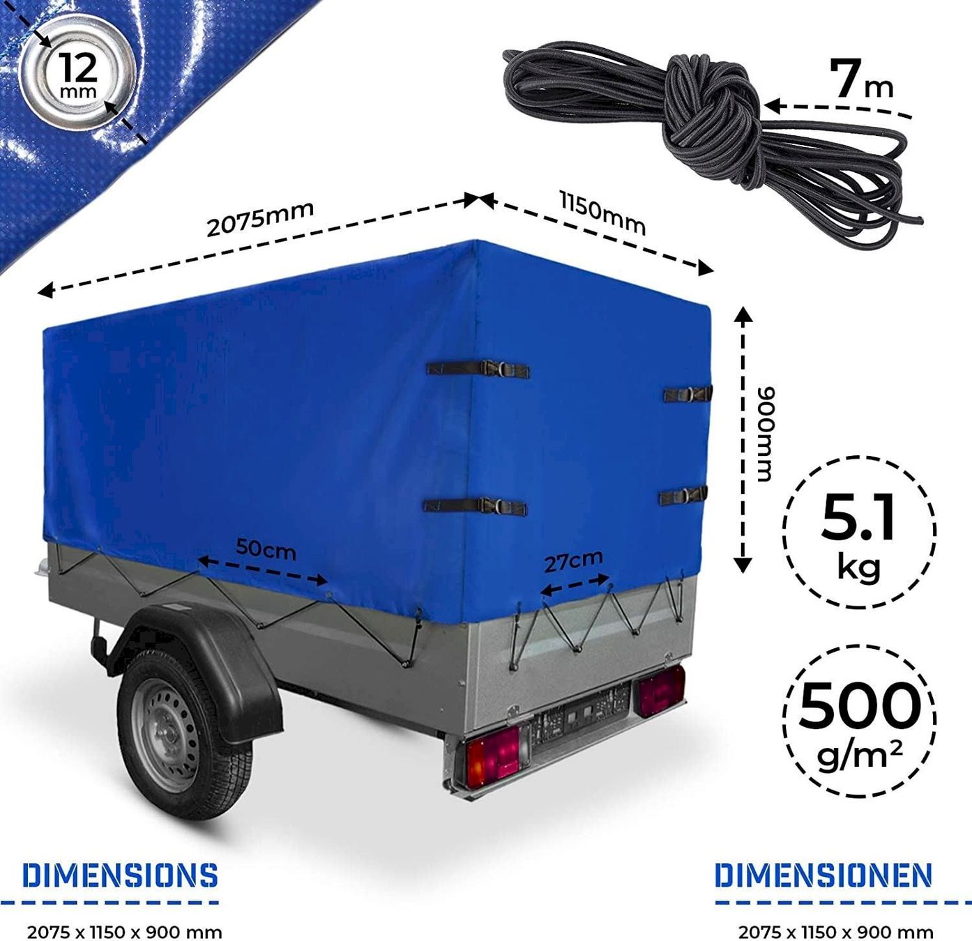 Camping Fahrzeuge: Jago Hochplane Blau – Neu und originalverpackt aus Bottighofen von zaap 1
