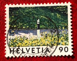 CH Briefmarken Stempel   
