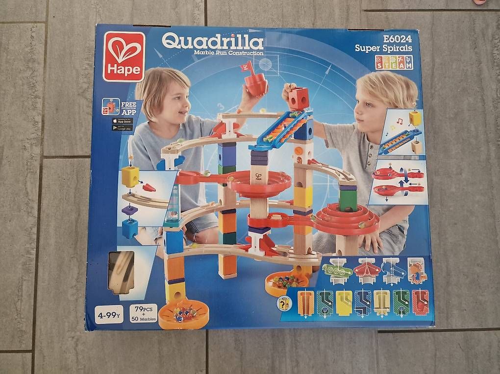 Spielzeuge: Quadrilla Kugelbahn von Hape – Gebraucht aus Würenlingen von Nicole3671