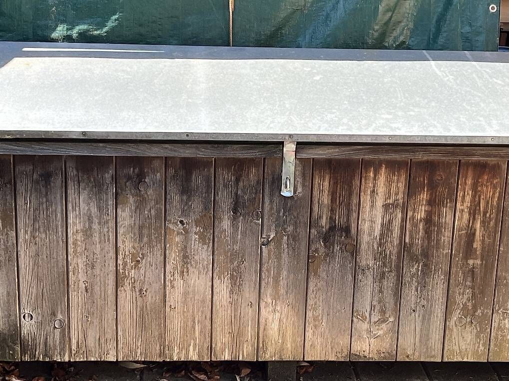 Box contenitori: Gartenbox Holz – Usato da Thun venduto da silibili14