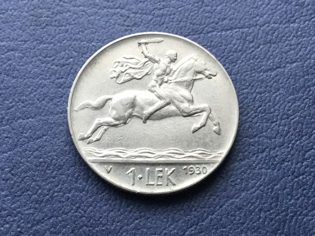 Tutti le monete: 1 LEK Albanien 1930 VZ – Usato da St. Margrethen SG venduto da alfapeugeot10