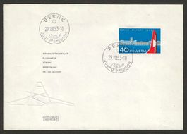 1953 : FDC BERNE - Eröffnung Flughafen Zürich