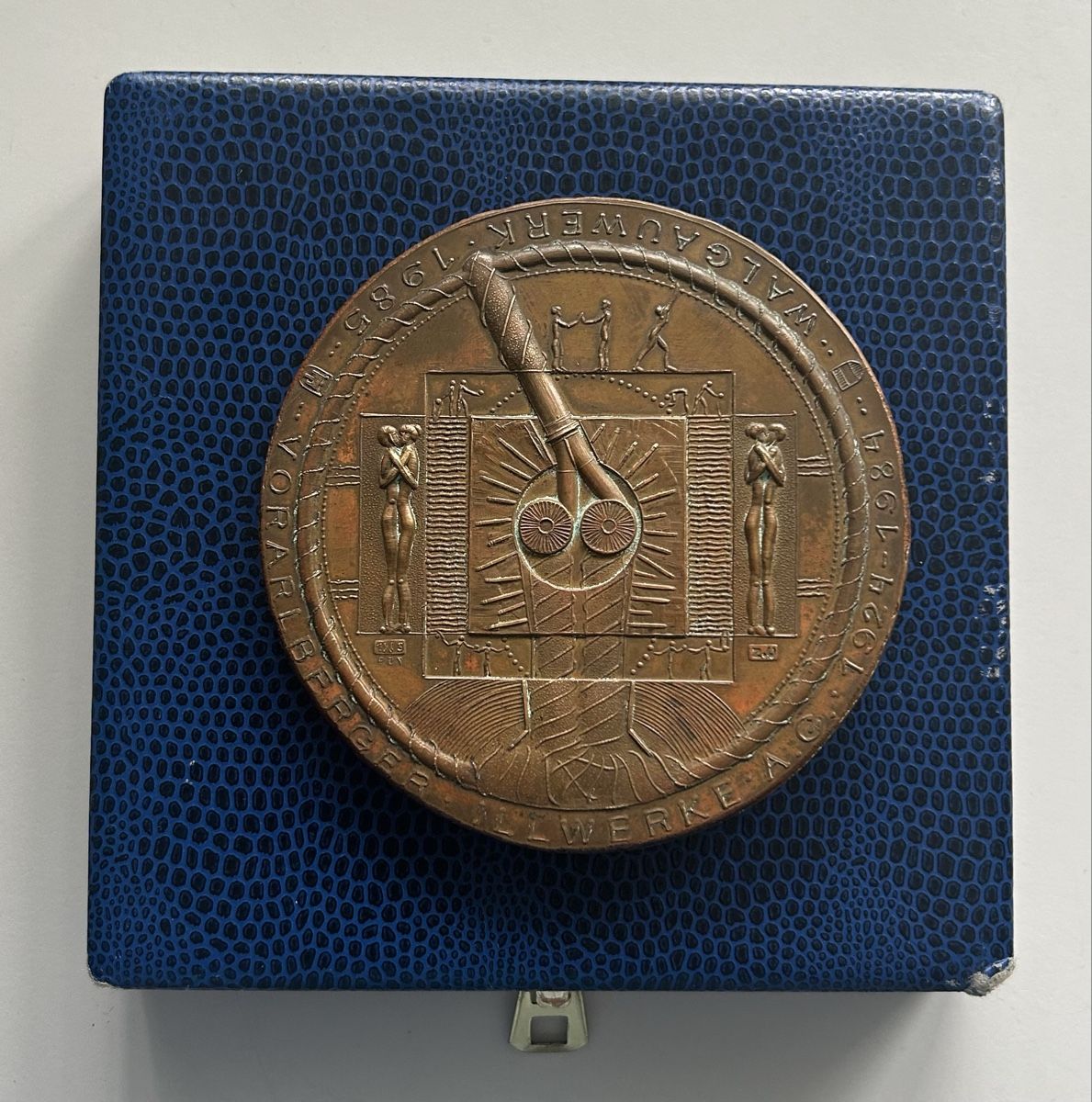 Medaglie: Vorarlberger Illwerke AG 1924 - 1984 – Usato da Gossau SG venduto da Gallus00