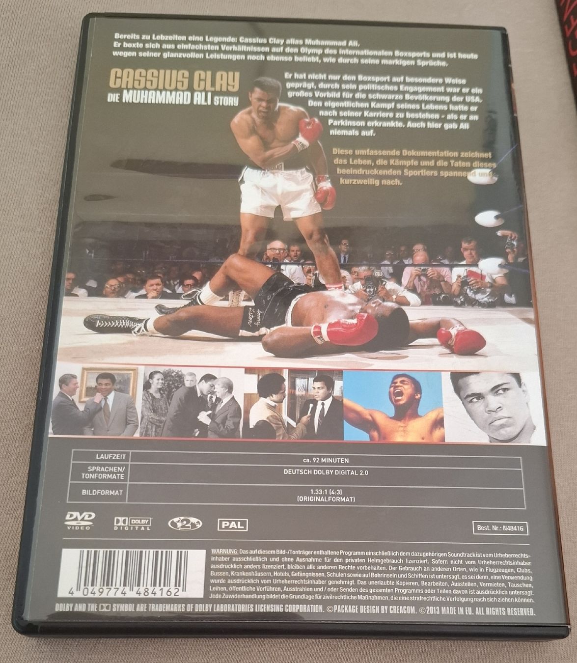 Libri: Muhammad Ali: "Der Grösste" / "Tribut an eine Legende" / DVD – Usato da Zürich venduto da apf_b8zl 1