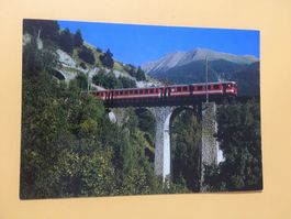 Furka Oberalp Bahn Brücke bei Grengiols Wallis