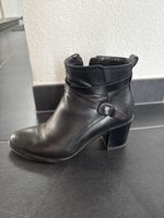 Botte cuir noir