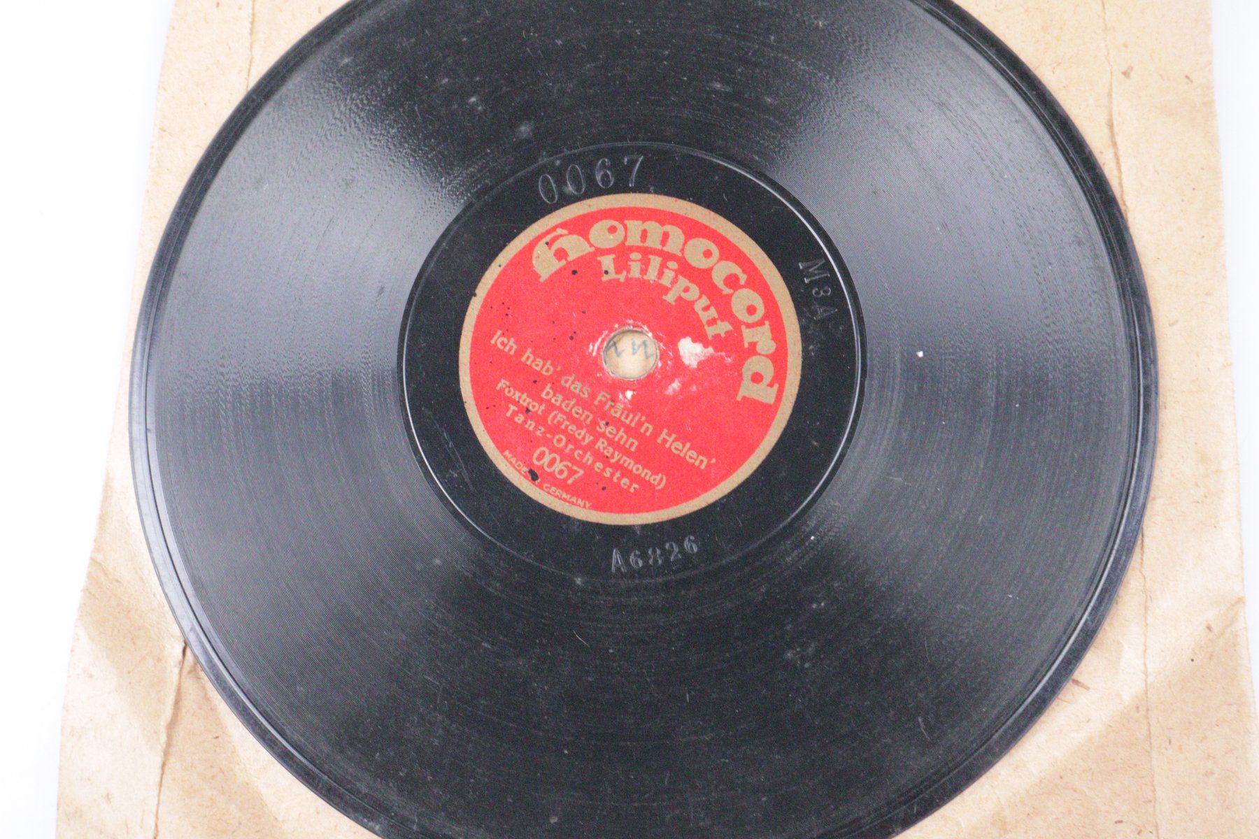 Schallplatten: 5 Stück Vintage Schellack Platten 15cm – Gebraucht aus Volketswil von brockipfannenstil 7