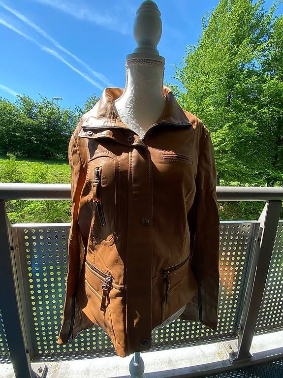 Giacche: Lederjacke Napa beige Grösse M DERIMOD – Nuovo (secondo la descrizione) da Zürich venduto da pinish