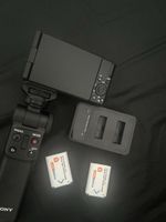 sony zv 1f + zubehör