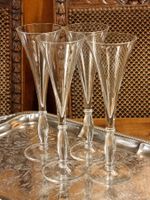 4 Leonardo Handmade Champagnergläser Vintage 24 cm