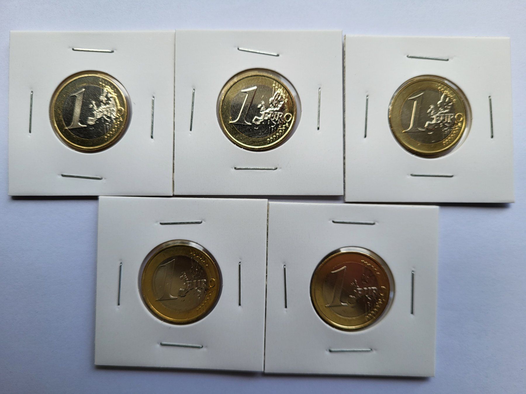 Tutti le monete: 1€ 2011 Stgl A-D-F-G-J – Nuovo (secondo la descrizione) da Pravidondaz venduto da LVtik 1