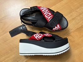 Neu: Plateausandalen REPLAY Gr. 37