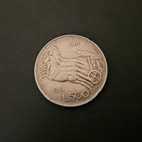 Silbermünze 500 Lire 1961